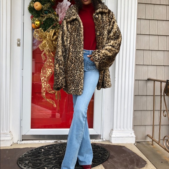 Leopard coat - Picture 1 of 4